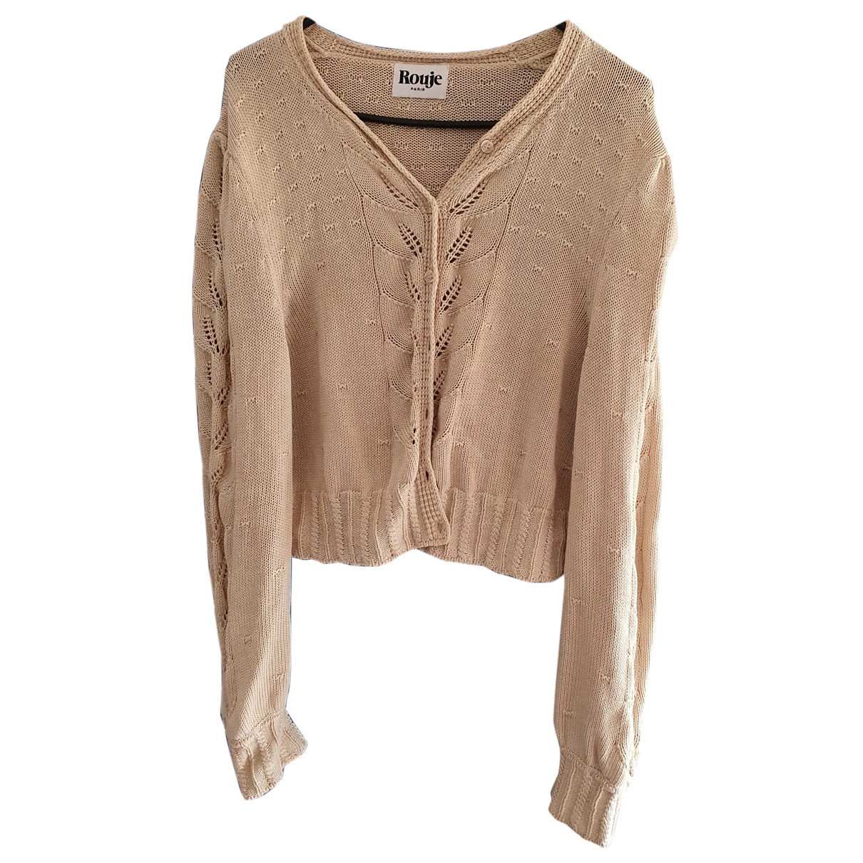 Cardigan Rouje Beige size 36 FR in 